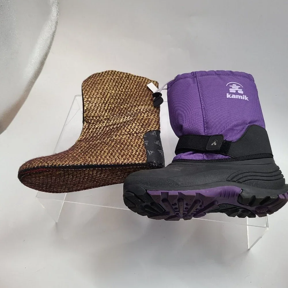 Kamik Rocket Boots Cold Weather Childrens Unisex Boots Purple Size 5‎ Youth